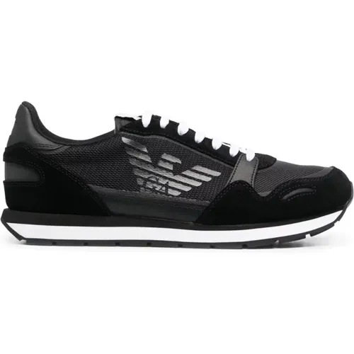 Casual Sneakers for Men , male, Sizes: 11 UK - Emporio Armani - Modalova