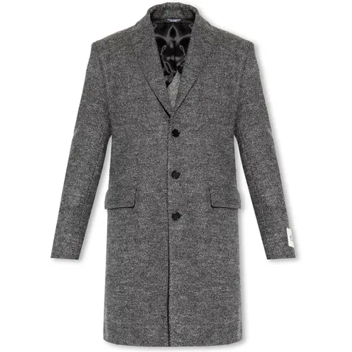 Wool coat , male, Sizes: L, S, XL, M - Dolce & Gabbana - Modalova