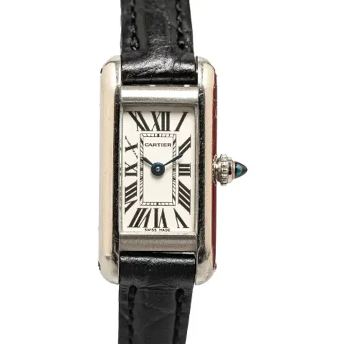 Pre-owned Metal watches , female, Sizes: ONE SIZE - Cartier Vintage - Modalova