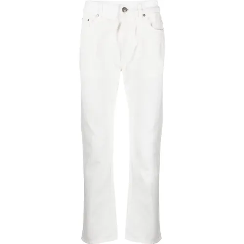 Weiße Logo Denim Jeans , Herren, Größe: W30 - Palm Angels - Modalova