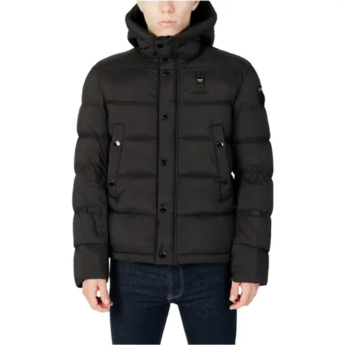 Herren Daunenjacke , Herren, Größe: XL - Blauer - Modalova