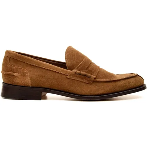 James Suede Moccasins , male, Sizes: 8 UK, 10 UK, 9 1/2 UK, 7 UK, 9 UK, 7 1/2 UK, 8 1/2 UK, 11 UK, 6 UK, 6 1/2 UK - Tricker's - Modalova