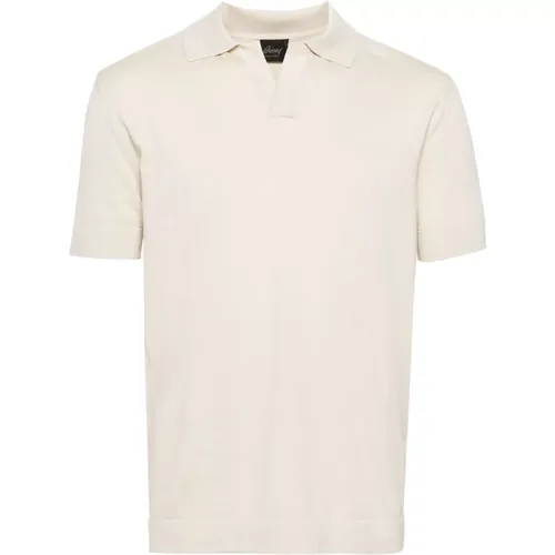 Casual Short Sleeve Polo Shirt Black , male, Sizes: 2XL, 3XL - Brioni - Modalova