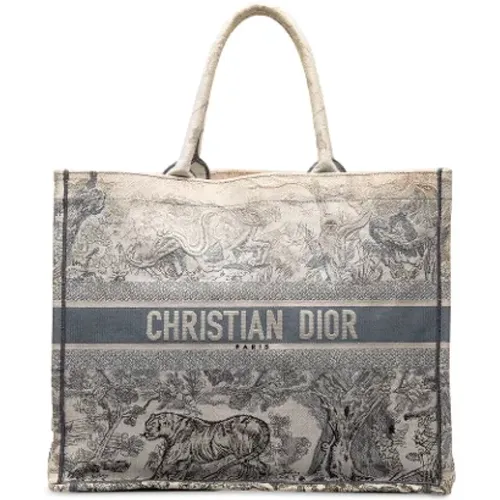 Pre-owned Canvas totes , female, Sizes: ONE SIZE - Dior Vintage - Modalova