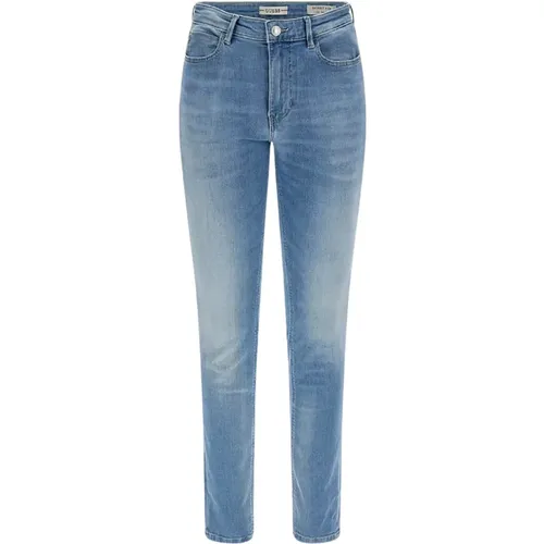 Skinny Jeans with 5 Pockets , female, Sizes: W29, W28, W27 - Guess - Modalova