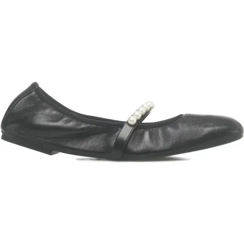 Schwarze Ballerinas Ss24 , Damen, Größe: 38 1/2 EU - Stuart Weitzman - Modalova