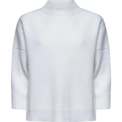 Eles Mock Neck Sweater in , female, Sizes: L, M, S - Max Mara Studio - Modalova