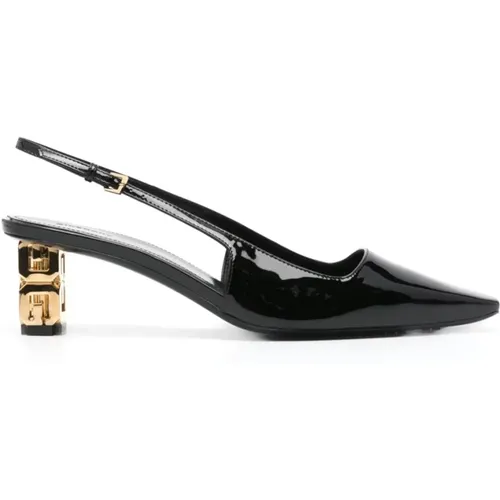 Patent Leather Slingback Heels , female, Sizes: 4 UK, 5 UK - Givenchy - Modalova