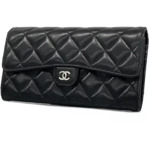 Pre-owned Leather wallets , female, Sizes: ONE SIZE - Chanel Vintage - Modalova