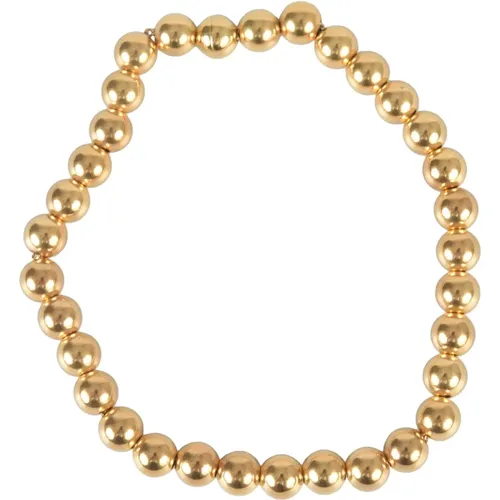 Goldene Perlenkette für Frauen - Jil Sander - Modalova
