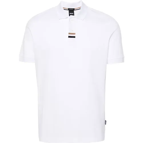 Classic Cotton Polo Shirt , male, Sizes: M - Hugo Boss - Modalova