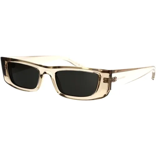 Bold Rectangular Sunglasses SL 553 011 - Saint Laurent - Modalova