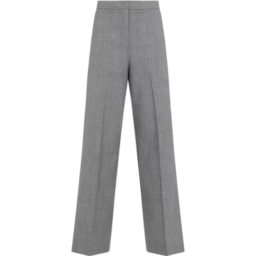 Grey Trousers Aw24 Womens Clothing , female, Sizes: XS, 2XS, S - Fabiana Filippi - Modalova