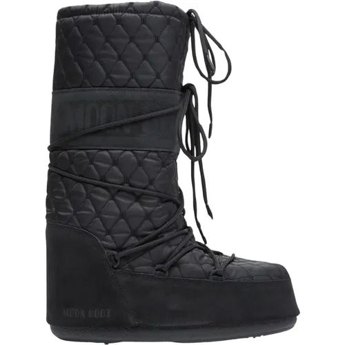 Boots , Damen, Größe: 35 EU - moon boot - Modalova