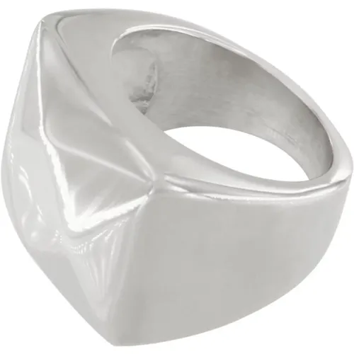 Diamantgeschliffener Statement-Ring Silber - Dansk Copenhagen - Modalova