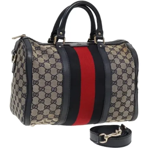 Pre-owned Canvas handbags , female, Sizes: ONE SIZE - Gucci Vintage - Modalova