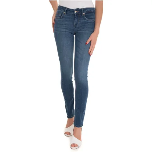 Slim-Fit Denim Jeans with Push-Up Technology , female, Sizes: W33, W25, W32, W27, W30 - Liu Jo - Modalova