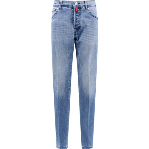 Mens Clothing Jeans Ss24 , male, Sizes: W31 - Kiton - Modalova