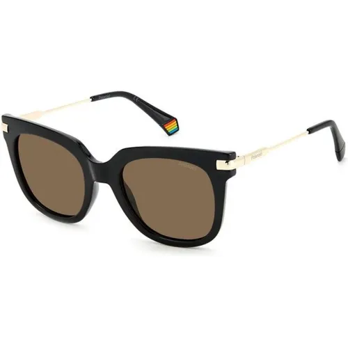 Stilvolle Sonnenbrille für weibliche Fashionistas , Damen, Größe: 51 MM - Polaroid - Modalova
