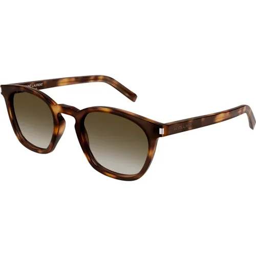 Sonnenbrille SL 28 Farbe 048 , unisex, Größe: 49 MM - Saint Laurent - Modalova