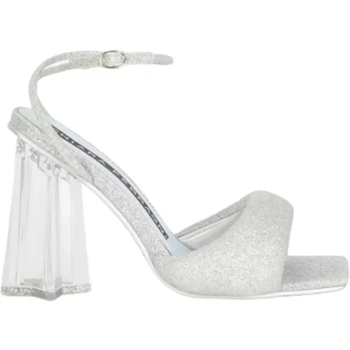 Andromeda Puffy Glitter Silver Sneakers , Damen, Größe: 39 EU - Chiara Ferragni Collection - Modalova