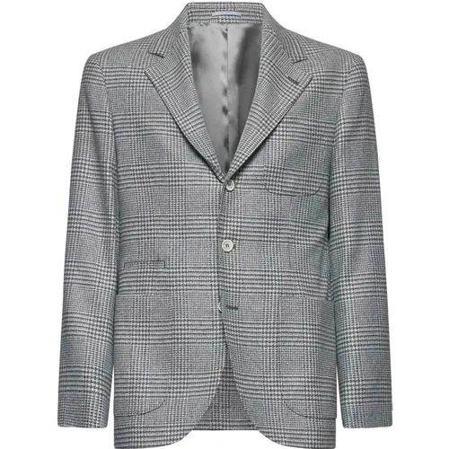 Cashmere Jacket Monopetto , male, Sizes: XL, 3XL, M - BRUNELLO CUCINELLI - Modalova