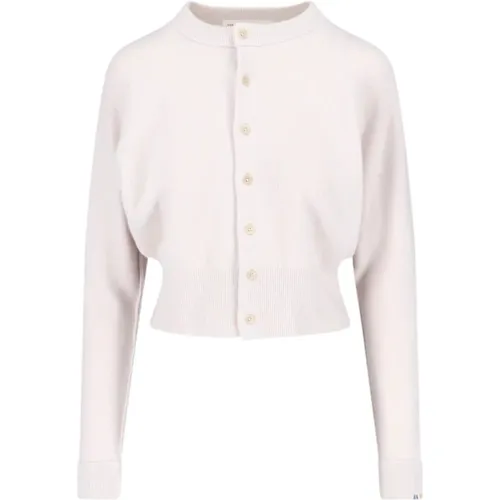 Weiße Pullover - Stilvoll und Gemütlich , Damen, Größe: ONE Size - Extreme Cashmere - Modalova