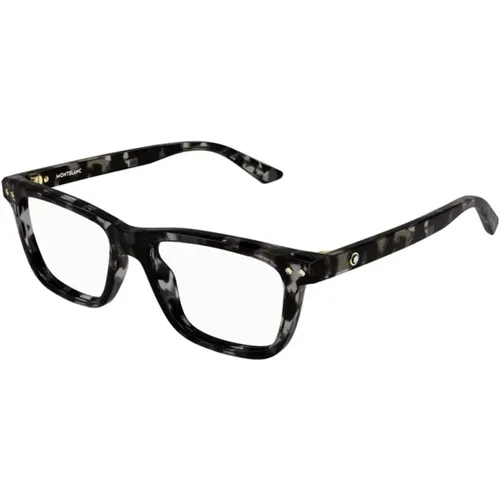 Elevate Your Style with Elegant Glasses , unisex, Sizes: 53 MM - Montblanc - Modalova