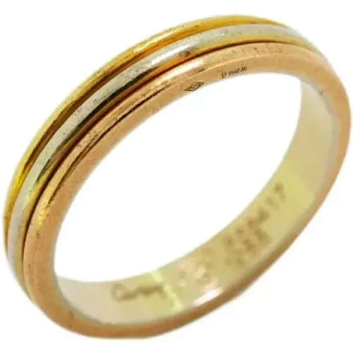 Pre-owned Gold rings , female, Sizes: ONE SIZE - Cartier Vintage - Modalova