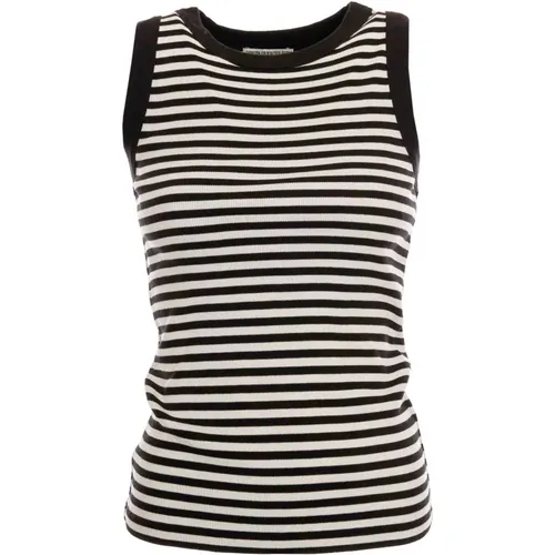 Gestreiftes Ripp-Tanktop , Damen, Größe: XS - drykorn - Modalova