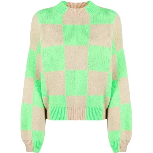 MultiColour Sweaters with Creweck , female, Sizes: XS - Stine Goya - Modalova