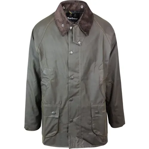 Grüner Wasserdichter Mac Kentwood Mantel , Herren, Größe: 4XS - Barbour - Modalova