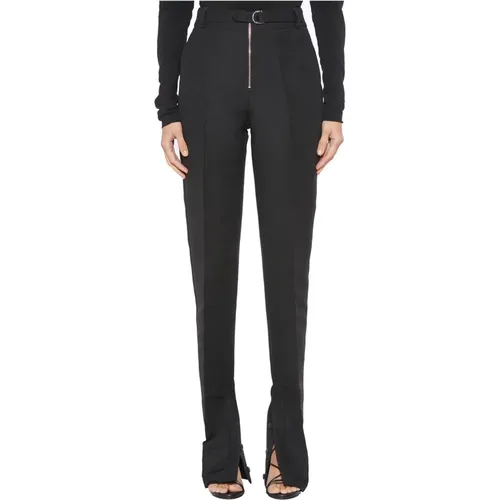 Slim Fit Hose , Damen, Größe: XS - Capasa Milano - Modalova