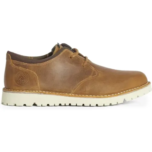 Cognac Leder Derby Schuhe Barbour - Barbour - Modalova