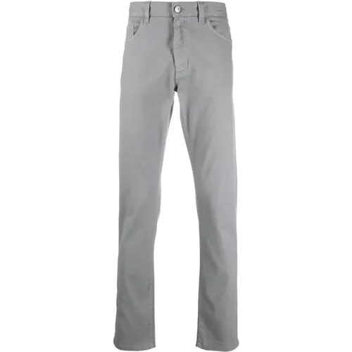 Slim-Fit Jeans aus Baumwollmischung , Herren, Größe: W38 - Ermenegildo Zegna - Modalova