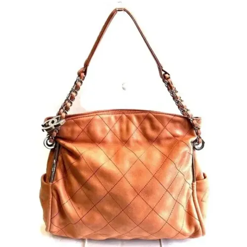 Pre-owned Leather chanel-bags , female, Sizes: ONE SIZE - Chanel Vintage - Modalova