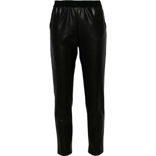 Schwarze Hose , Damen, Größe: M - Ermanno Scervino - Modalova