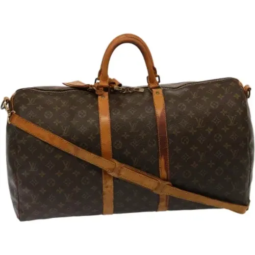 Pre-owned Canvas travel-bags , female, Sizes: ONE SIZE - Louis Vuitton Vintage - Modalova