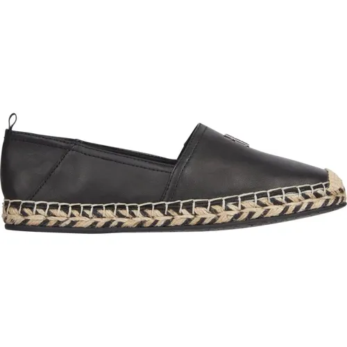 Schwarze Espadrilles für Frauen , Damen, Größe: 38 EU - Tommy Hilfiger - Modalova