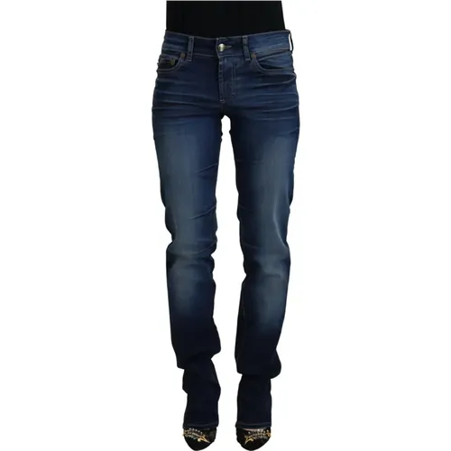 Blaue Jeans mit niedriger Taille - Just Cavalli - Modalova