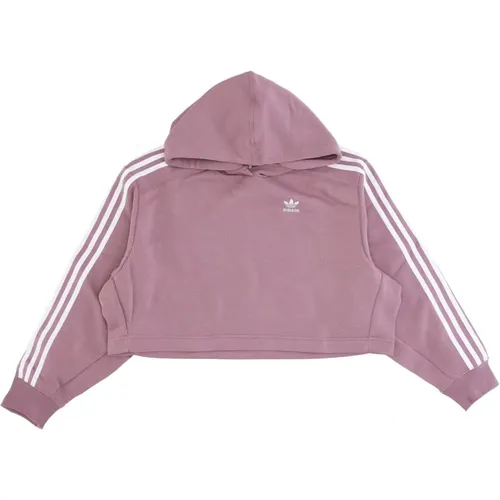 Kurzer Hoodie Wonder Oxide , Damen, Größe: 2XL - Adidas - Modalova