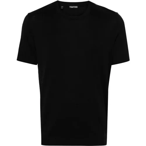 Herren Schwarze T-Shirts Polos - Tom Ford - Modalova