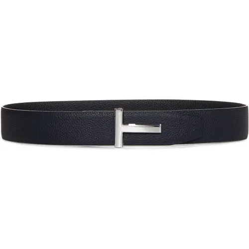 Blaue Accessoires für Männer , Herren, Größe: 100 CM - Tom Ford - Modalova