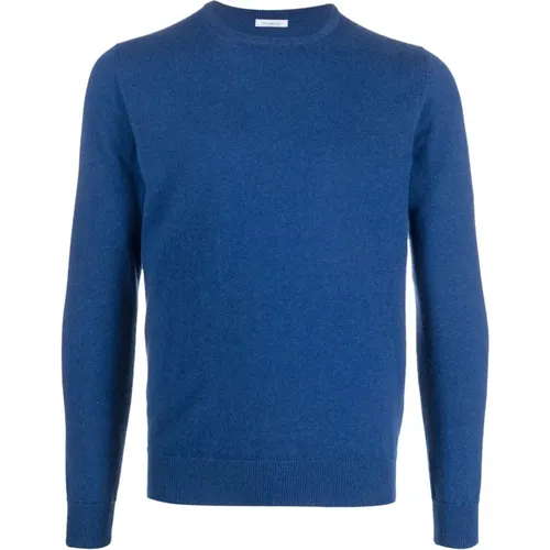 Cobalt Cashmere Knit Sweater , male, Sizes: XL, L - Malo - Modalova