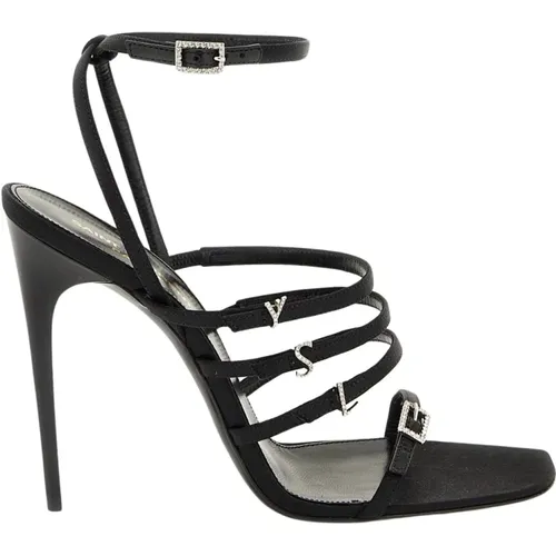 Jerry' sandals , female, Sizes: 6 UK, 2 1/2 UK, 4 UK, 4 1/2 UK, 5 1/2 UK, 2 UK, 3 UK, 5 UK - Saint Laurent - Modalova