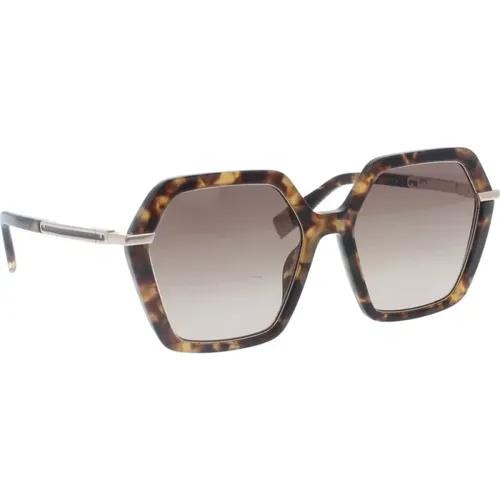 Iconic Sunglasses with Lenses , female, Sizes: 54 MM - Furla - Modalova