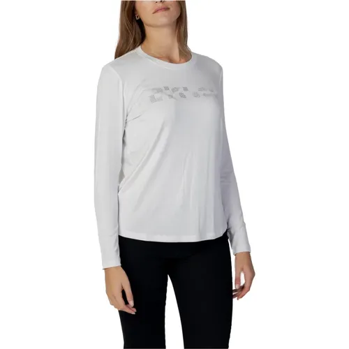 Long Sleeve Round Neck Women`s T-Shirt , female, Sizes: S/M, XL/2XL, L/XL, XS/S, M/L - Blauer - Modalova