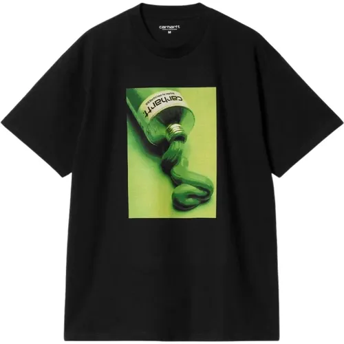 Urban Kurzarm T-Shirt , Herren, Größe: M - Carhartt WIP - Modalova