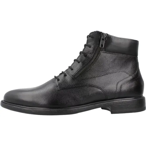 Lace-up Boots Terence Style , male, Sizes: 10 UK, 8 UK, 9 UK - Geox - Modalova