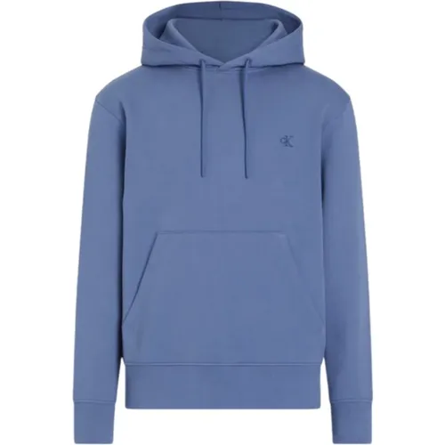 Kapuzenpullover , Herren, Größe: M - Calvin Klein - Modalova